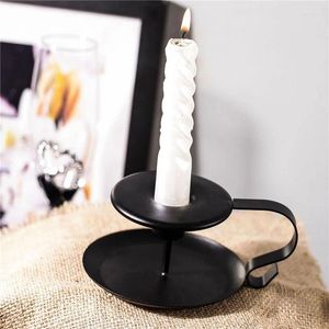 Titulares de vela Creative Candlestick Romantic Candlelight Dinner Restaurant Decor Home Decoração de Artesanato Vintage