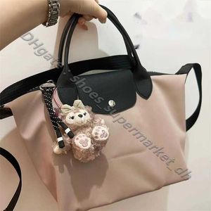 Luxury crossbody designers bags with High Quality Beach bag black purse Detachable Cowhide Shoulder Strap Dumpling Womens Nylon Casual Fabric Hand-held sac