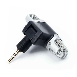 Mikrofoner 3,5 mm mikrofon stereo mic för bärbar datormikrofon för dator för telefon mini mic mic-ds70p 240408