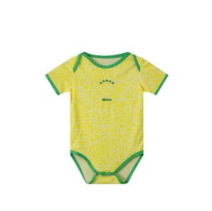 サッカージャージーメキシコブラジルフランチポルトガルJuve Al Nassr Madrid Maimi Rompers Boy Girl Romper Jumpsuit Outfits