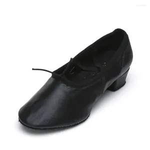 Tanzschuhe Marke Frauen Latin PU/Canvas Ballet für Damen/Mädchen/Ballsaal Großhandel Dorpshoping