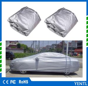 Yentl kapalı açık tam araba kapağı güneş UV kar tozuna dayanıklı koruma boyutu SMLXL SUV Rain7881365