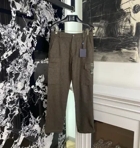 Pantaloni taglie forti da uomo ricamato e stampato in stile polare usura estiva con strade in cotone puro G44F