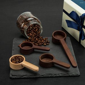 Gumo kawy 2x Łatwa w czyszczeniu łyżki dla miłośników orzechów włoskich drewnianych łyżek herbaty herbaty spożywczej