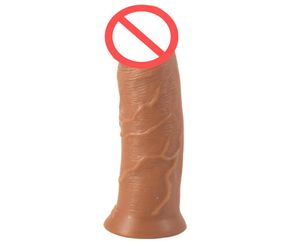 Dildo flessibile super morbido per principiante artificiale realistico pene falso per donne masturgoli femminile lesbica sex toy adulto 5 c8493651