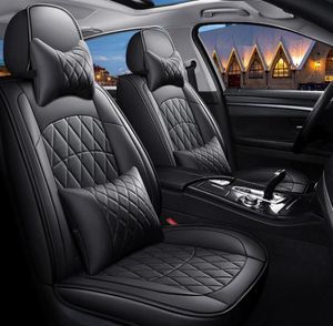 ジャガー用の高品質の特別なレザーカーシートカバーすべてのモデルXF XE XJ FPACE Fファームソフトフォーレザーエット自動車車両55930499