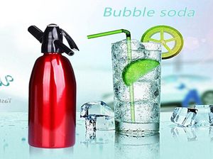 Soda Water Siphon Home Drink Juice Machine Bar Beer Soda Syphon Maker Steel Bottle Soda Stream Foam Cylinders Co2 Injector Bar Too3739131