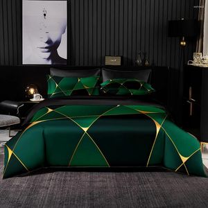 Bedding Sets Nordic Style Set Light Luxury Duvet Cover 245x210 With Pillowcase 200x200 Quilt King Twin Full Size Blanket