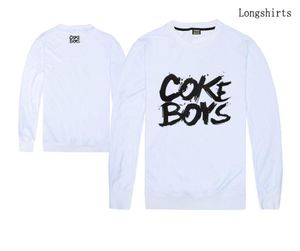 Tshirt a maniche lunghe di Coke Boys Ultimi stili Nuovo Arrivo Fashion Casual Cotton T camicie per uomo hip hop lunghi tees 8624992