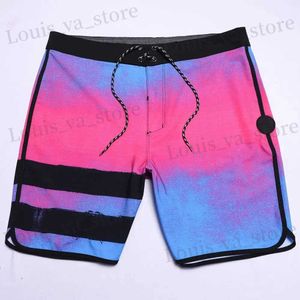 Men's Shorts New Fashion Bermuda Mens Swimming Trunks Surf Pants Quick-Dry Boardshorts Spandex Athletics Competition Beach Shorts E862 T240408