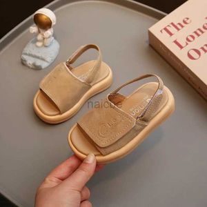 Slipper Leather Fashion Kids Sliders Two Style Summer Girls Sandals e Slipper Bohemia Classic Fashion Open Toe Non Slip Kids Flats 2448