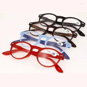 Okulary przeciwsłoneczne klasyczne okrągłe okulary czytania Kobiety mężczyźni Prezbiopowe okulary okulary hiperopia