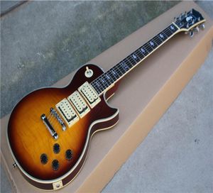 Sunburst Ace frehley signature Sunburst rosewood fingerboard frets binding Electric Guitar2317331