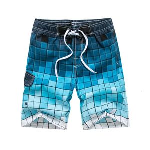 Män strandshorts M-6xl plus storlek badkläder män badshorts surf slitbräda shorts sommar baddräkt Bermuda strandkläder stammar kort 240329