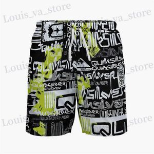 Men's Shorts New Bermuda mens short board shorts swimsuit casual quick drying swim dry mens Derby mens beach surfing shorts T240408
