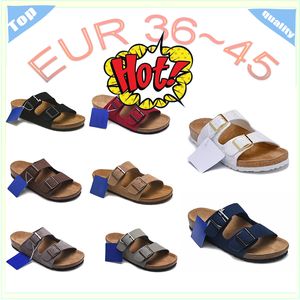 2024 Comfort Summer Cork Slippers Mens Womens Flats Sandal