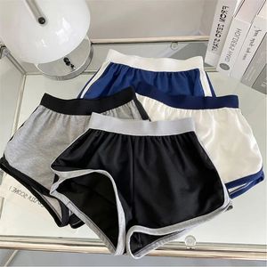 Women Short Pant Casual Lady Allmatch Loose Solid Soft Cotton Summer Leisure Female Workout Waistband Skinny Stretch Shorts 240407