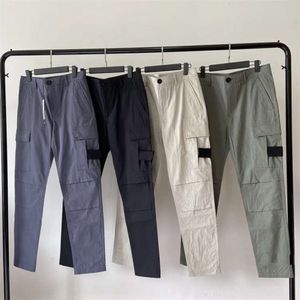 Designer Mens Pant Stone Compass Embroidery Cargo Pants Casual Outdoor Mens Clothing Sweatpants Streetwear Man Trousers M-2Xl