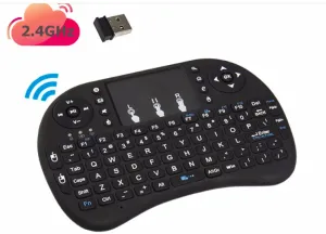 Box i8 Air Mouse 2.4G Wireless Spanish Germany Keyboard and Smart Remote Controller for full HD H.265 Android TV Box Smart TV ect