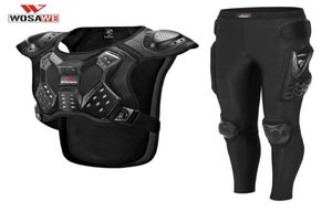 Wosawe Men Kury motocyklowe Bez rękawów Raking Racing Body Protector Suit Racing Protective HIP Pole ochronne spodnie WITRPOOF15084470