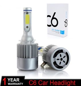 1 Pair C6 LED car headlight H15 Bulb Beam 12V 72W 8000LM 6000K auto front fog drl bulb automobile Headlamp Parts7665423