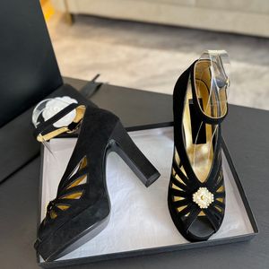 Damskie Chunky Obcasy 10 cm sukienki Buty Designerskie sandały z zjeżdżalniami z zjeżdżalniami zamszowe Slingbacki Regulowane buty ślubne klamry kostki na imprezowe różowe srebrne zielone muły