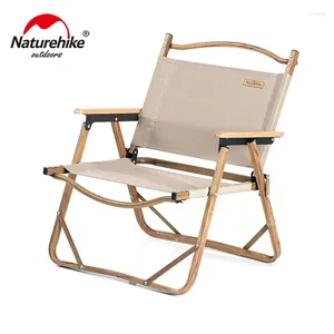 Móveis de acampamento NatureHike Outdoor Ultralight Dobring Cadeira de acampamento portátil Confortável e resistente a desgaste Viagem de lazer