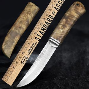 BACKA TATTICA FOLTA DAMasco KIFE ELATA DURNE DURNA CAMP OUTDOOR CAZZO KNIFE COLLE DI SUPPORTIBILITÀ CULTERIA