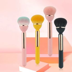 Nail Art Dust Brush Plastic Handle Uv Gel Extension Nail Dust Remove Clean Tool Liner Manicure Beauty Blush Powder Nylon Brush