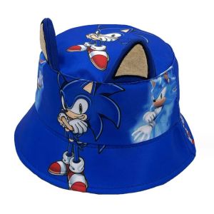 Мода Kawaii Cartoon Boy Girl Girl Fisherman Hat Cap со стерео ушной козырькой детские аксессуары Multi Choice
