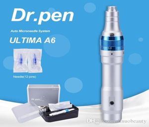 Bezprzewodowe Derma Ultima A6 Microneedle Dermapen Meso ładowalny system pióra DR regulowany 02525 mm naboje x2 szt. 12 pinów A6332862