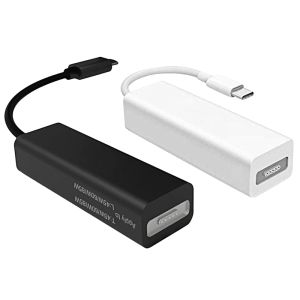 Камеры USB 3.1 Тип C Мужчина в Magsafe 2/1 5pin Женский преобразователь адаптера мощности для ноутбука для ноутбука для адаптера питания смартфона для смартфона адаптер