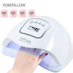 Dresses Smart Ir Sensor Nails Dryer Manicure Nail Lamp 4 Mode with Motion Sensor Lcd Display Curing Uv Gel Nail Polish Ice Lamp