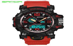 AIMECOR NEW MEN039S SPORT DIGITAL HÄRLIGHETSKAPA Colorful Sport Watch Double Light Electronic Waterproof8779108