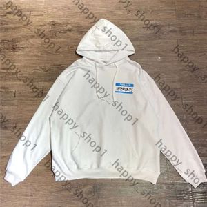 Erkek Hoodies Sweatshirts Yüksek Kaliteli Vetementler Moda Hoodie Erkekler 1 1 Mektup Baskı Vetements Tee Kadın Sweatshirts VTM Saklama Erkek Giyim 319