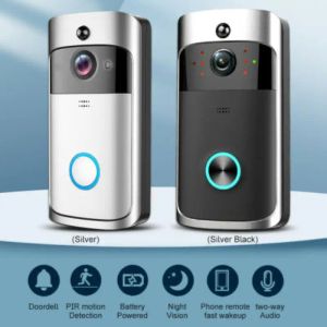 Doorbell akıllı kapı zili kamera wifi kablosuz çağrı interkom video kapı zili telefon kamera kapı çan zil evi daireler güvenlik kameraları