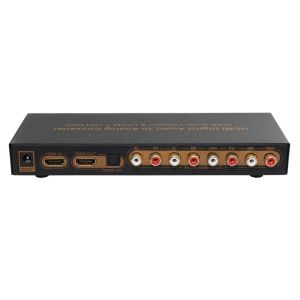 Accessori LPCM HDMicompatibile a 7.1 Convertitore audio HDMicompatibile Audio Splitter Ottico Output RCA Plug Eu