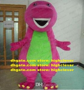 Barney Dinosaur Mascot Costume Adult Cartoon Postacie strój Preventent Preventing Spotkanie Welcome CX2016 SHIP2550313