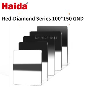 Acessórios Haida Red Diamond 100x150mm 4x6 Soft reverso Hard Gnd4 8 16 32 (Stop 3/4/5) Filtro para lente da câmera densidade neutra graduada