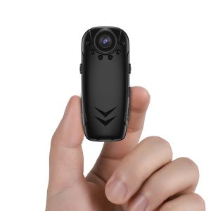 Камеры мини -HD -камера портативная кулака кулачка 1080p Инфракрасное ночное видение голосовая видеозапись спортивная DV -клипы небольшая камерная полиция