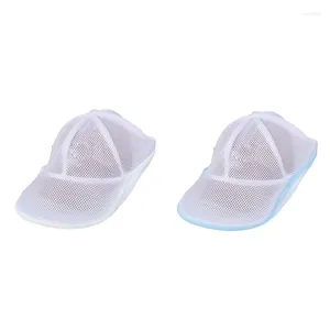 Сумки для стирки BMBY-Simple Hat Wash Protector Baseball Cap Cover Searmer Сетка сетка 2 шт.