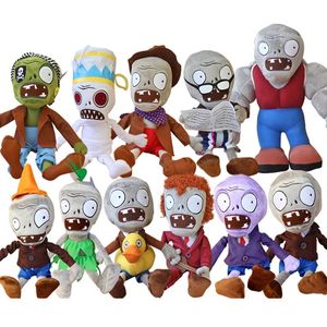 1pcs растения против зомби плюшевые игрушки 30см Pvz Gargantuar Hats Pirate Duck Zombie Plush Puft Toys Doll Soft Toy Gifts для детей 240407