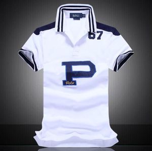 USA: s storleksdesigner Polo Shirt City Custom Fit Mesh Men Tshirt Letter Polo Team Custom Fit S5XL4574707