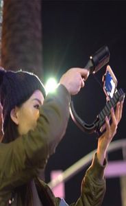 Microphone DSLRリグハンドヘルドカメラスタビライザーSteadicamスマートフォンビデオSteadycam LED NIKON CANON iPhone5453163のLEDライト