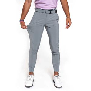 メンズパンツのズボンスリムフィットマンカジュアルジョガー新しいファッションストレッチゴルフ男性のためのゴルフ