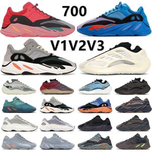 700S 700 Rinnande skor Designer Sneaker för män Kvinnors avslappnade sneakers bekväma modesportsvandringssko mjuk enda andningstränare