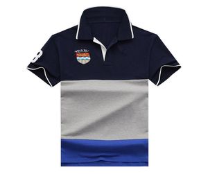 2020 New pattern Factory Classic three Color matching 3 Short Sleeve big horse Polo men039s Polo TShirt 18530820