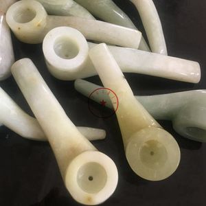 New Style Natural Onyx Stone Pipes Filter Bowl Portable Innovative Design Herb Tobacco Cigarette Holder Smoking Handmade Gemstone Handpipes