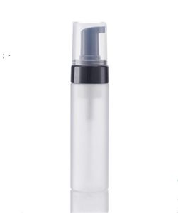 100ml33 oz Frosted Plastic Foamer Bottles Foam Pump Dispenser Travel Size Refillable BPA For Foaming Soap Face Washby sea O9966333