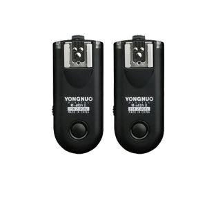 Borse yongnuo rf603ii trigger flash wireless 2 ricetrasmettitori per Nikon D700 D300 D3100 D600 D600 D610 Canon 5d Mark III 6d 500D